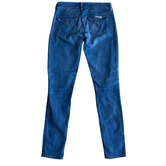 Hudson Collin Skinny Ankle Jeans Women's 27 Blue Flap Pocket Stretch Low Rise - Picture 2 of 11